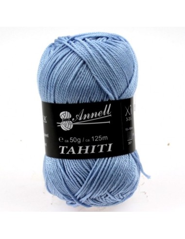 Tahiti 3636 - Pelote 100% Coton mercerisé - Ciel