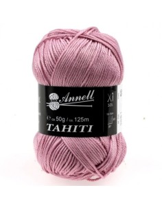 Tahiti 3651 - Pelote 100% Coton mercerisé - Aubépine