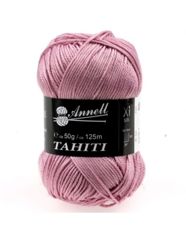 Tahiti 3651 - Pelote 100% Coton mercerisé - Aubépine