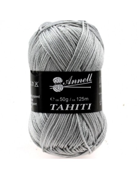 Tahiti 3656 - Pelote 100% Coton mercerisé - Gris clair