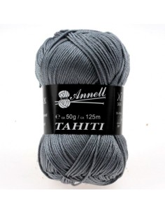 Tahiti 3657 - Pelote 100% Coton mercerisé - Gris moyen