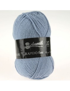 Rapido  Fine 8236 - Pelote Ciel grisé