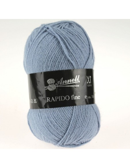 Rapido  Fine 8236 - Pelote Ciel grisé
