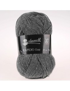 Rapido Fine 8357 - Pelote Gris moyen