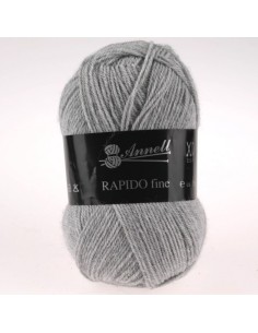 Rapido Fine 8356 - Pelote Gris clair