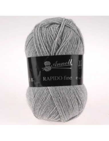 Rapido Fine 8356 - Pelote Gris clair