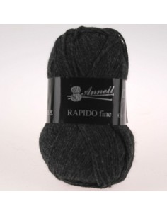 Rapido Fine 8358 - Pelote Gris foncé