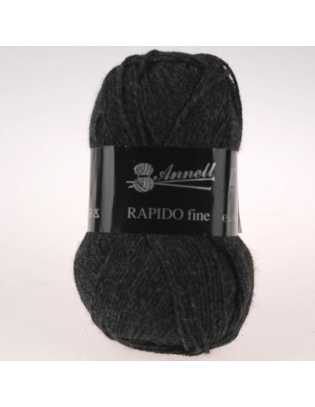 Rapido Fine 8358 - Pelote Gris foncé