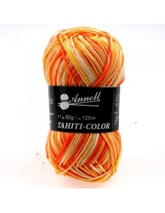 Tahiti Color 3540  - Pelote 100% Coton mercerisé - Multicolore