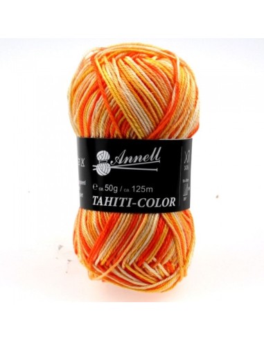 Tahiti Color 3540  - Pelote 100% Coton mercerisé - Multicolore