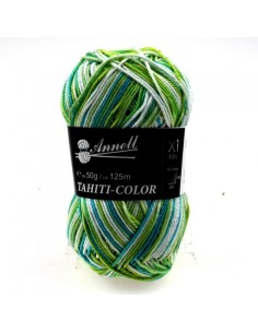 Tahiti Color 3541  - Pelote 100% Coton mercerisé - Multicolore