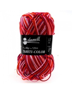 Tahiti Color 3542 - Pelote 100% Coton mercerisé - Multicolore