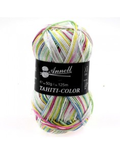Tahiti Color 3543 - Pelote 100% Coton mercerisé - Multicolore