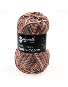 Tahiti Color  3544 - Pelote 100% Coton mercerisé - Multicolore