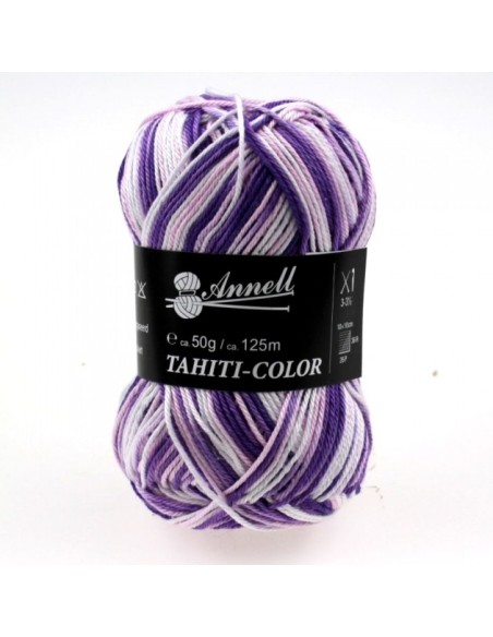 Tahiti Color 3545 - Pelote 100% Coton mercerisé - Multicolore