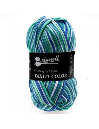 Tahiti Color 3546 - Pelote 100% Coton mercerisé - Multicolore