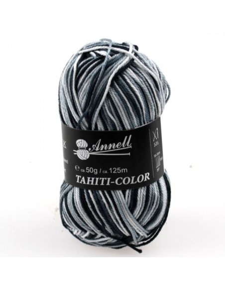 Tahiti Color 3551 - Pelote 100% Coton mercerisé - Multicolore