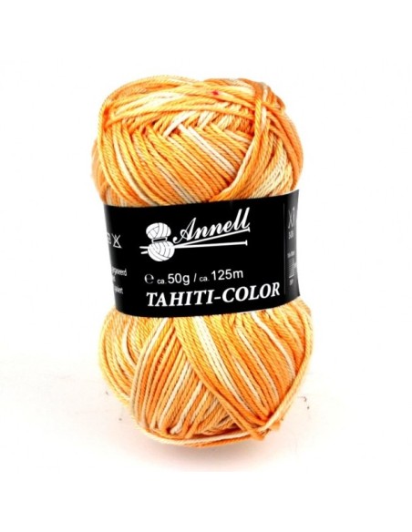 Tahiti Color 3554 - Pelote 100% Coton mercerisé - Multicolore MODELE