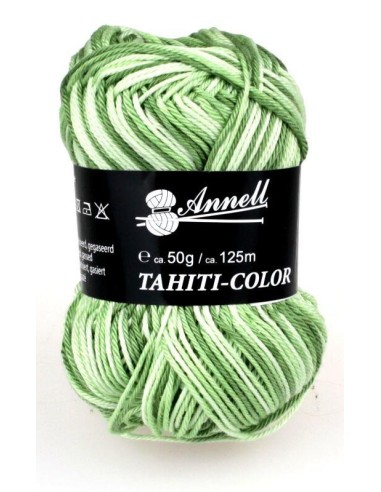 Tahiti Color 3555 - Pelote 100% Coton mercerisé - Multicolore