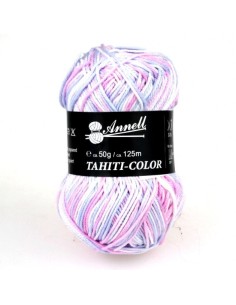 Tahiti Color 3557 - Pelote 100% Coton mercerisé - Multicolore