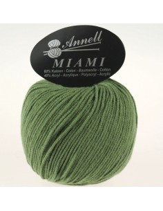 Miami 8925 - Pelote 60% Coton - Vert olive