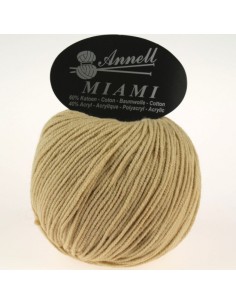 Miami 8928  - Pelote 60% Coton - Beige