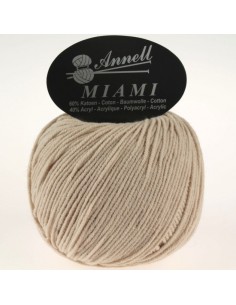 Miami 8930 - Pelote 60% Coton - Beige clair