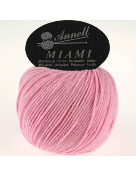 Miami 8935 - Pelote 60% Coton - Rose