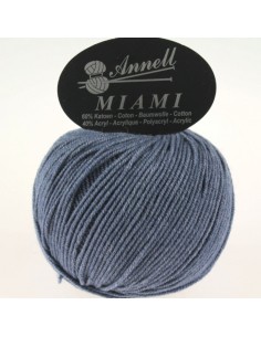 Miami 8937 - Pelote 60% Coton - Bleu Jean's