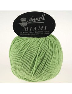 Miami 8949 - Pelote 60% Coton - Vert clair