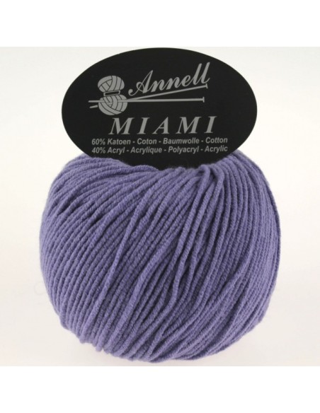 Miami 8950 - Pelote 60% Coton - Lavande