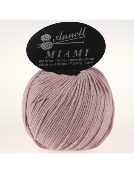 Miami 8952 - Pelote 60% Coton - Vieux rose