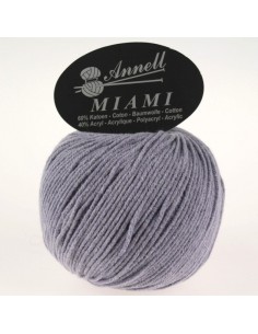Miami 8954 - Pelote 60% Coton - Lilas foncé