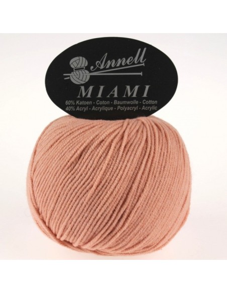 Miami 8968 - Pelote 60% Coton - Saumon
