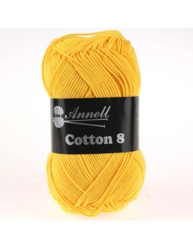 Cotton 8 - Pelote N°5 Jaune vif