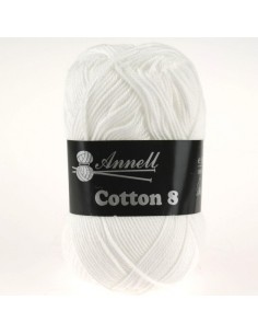 Cotton 8 - Pelote N°43 Blanc