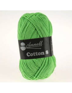 Cotton 8 - Pelote N°46 Vert anis