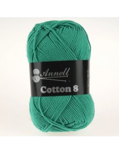 Cotton 8 - Pelote N°47 Vert canard