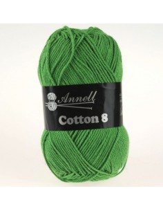 Cotton 8 - Pelote N°48 Vert gazon