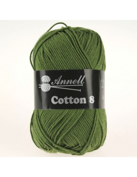 Cotton 8 - Pelote N°49 Kaki