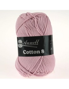 Cotton 8 - Pelote N°51 Vieux rose