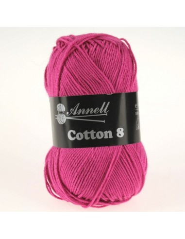 Cotton 8 - Pelote N°52 Framboise