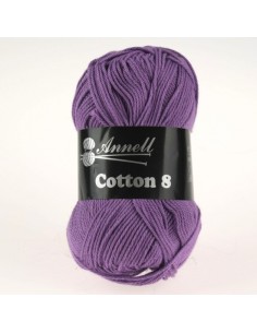 Cotton 8 - Pelote N°53 Aubergine