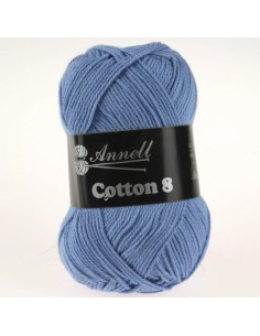 Cotton 8 - Pelote N°55 Bleu jeans