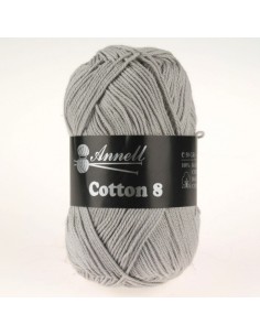 Cotton 8 - Pelote N°57 Gris clair