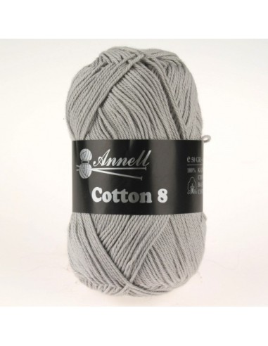 Cotton 8 - Pelote N°57 Gris clair