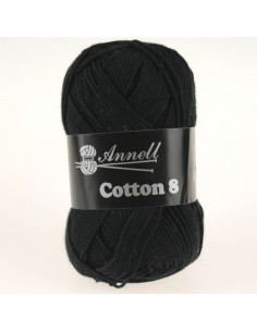 Cotton 8 - Pelote N°59 Noir