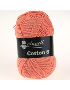 Cotton 8 - Pelote N°68 Saumon