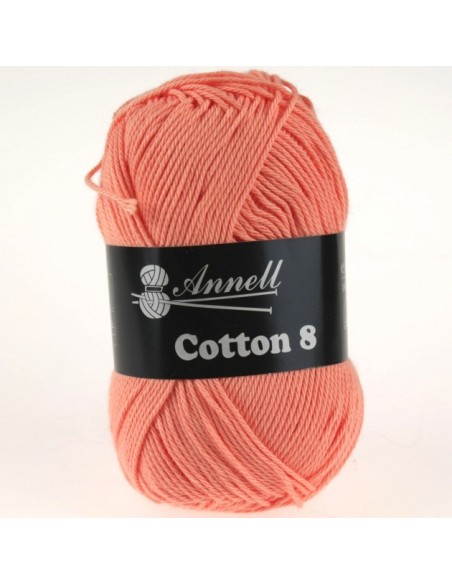 Cotton 8 - Pelote N°68 Saumon