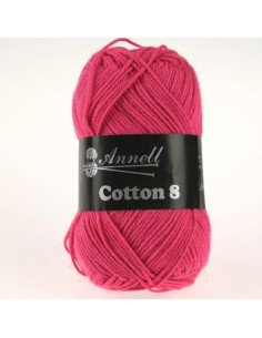 Cotton 8 - Pelote N°77 Rose indien